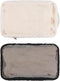 lasuroa 2pcs Baby Diaper Bag Organizer Pouches, Waterproof Polyester Reusable Baby Mesh Bag