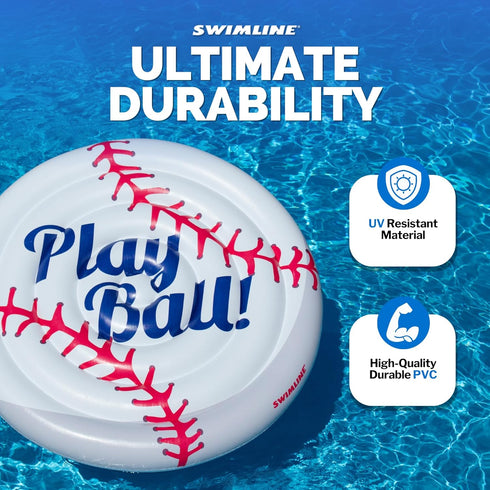 Inflatable Baseball Pool Float for Ultimate Water Fun