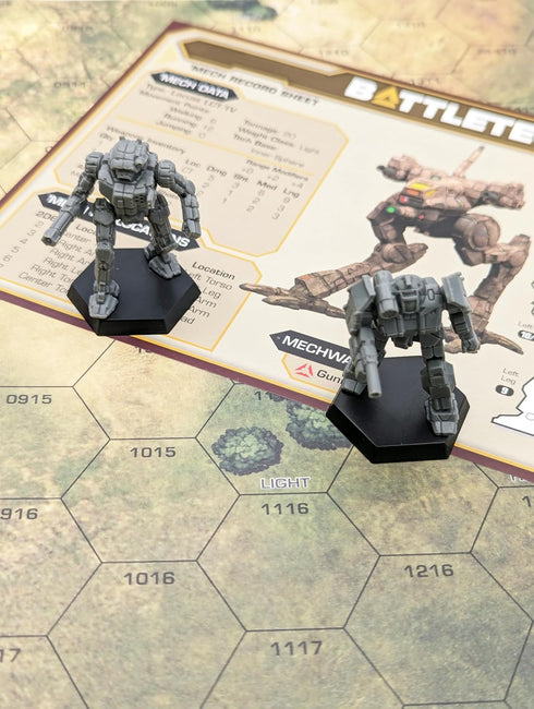 BattleTech Beginner Box 40th Anniversary by Catalyst Game Labs, Strategy Board Game for 2 Players Ages 14+