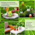 26 Pieces Dollhouse Plant Miniature Bonsai Mini Potted Plant Flower Model Tiny Fake Greenery Ornament Dollhouse