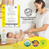 French Premium Diapering Lotion - Gentle Moisturizer & Skin Cleanser, Diaper Cream Alternative (20 oz)