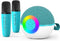 goopow Mini Karaoke Machine Speaker for Kids Adults, Portable Bluetooth Microphone Song Toys