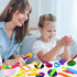 Set 44 Dough Play Tools for Kids PCS Dough Accessories with Scissors Cutters Rollers Rolling Pins Pasta Press Animal