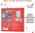 28 Counting 28-Button 1-3 LEARNING BUGS Numbers, Colors & Shapes Favorite Nursery Rhymes, Musical Books for Toddlers