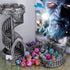 Coyeekn DND Dice Set, 7 x 7 Sets (49 Pieces) Glitter Polyhedral Dice for Dungeons & Dragons RPG with 1 Pouch