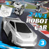 360 4-7 8-12 Sumsoltic Remote Control Car Transforming Robot Toys for Boys, Cyber Style RC Truck with One-Button