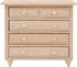1:12 Wooden Table Square - 8 Button Dollhouse Movement Cabinet Mini Furniture, Beautiful Color Kit for Handcraft DIY