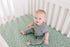Soft Knit Crib Sheet/Toddler Sheet in Poe by Copper Pearl