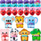 JOYIN 28 PCS Valentine Animal Cards with Heart Stress Ball, Heart Shape