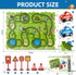 Bennol 56 Jigsaw Puzzle Race Track Car Set, Toddler Toys for Boys Age 2-5, Gifts for Kids