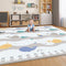 Motherly Haven 79x71 Foldable Baby Play Mat for Floor, Extra Large Reversible