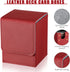 6 Pack Leather Deck Card Boxes - Magnetic Playing Card Storage Box for 100+ Cards Compatible with MTG TCG
