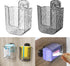 Meiliyizu Suction Cup Wipes Holder, Wall Mounted Wet Wipe Dispenser with Suction Cup Easy to Installation Versatile Use