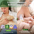 Gen.2 4oz/100ml Set, haakaa Plus Upgraded Manual Breast Pump, Multi-Ring ComfortCARE Sensitive Silicone Breast Pump