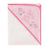 3 Pack GS71730 Cudlie Buttons & Stitches Baby Girl Rolled/Carded Hooded Towels in Bless This Baby Print