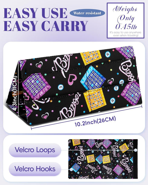 Playing Card Holder for Bingo - Card Holders for Canasta, Poker, and Casino Game Accessories