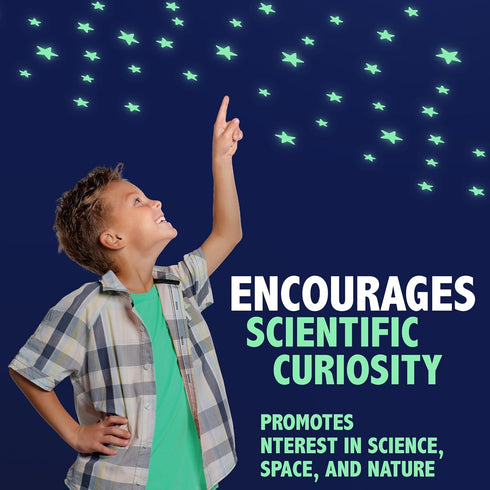 Great Explorations: Colorful Stars Super Kit, Glow In The Dark Ceiling Stars, 150 Pieces