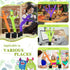 Poen Mini Inflatable Tube Man 3 Pcs Wacky Waving Air Dancer Desktop Gift Toy with Blower for Kids Birthday Party
