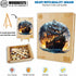 WOODBESTS Wooden Puzzle for Adults, Sailing Ship Puzzle (L, 300pcs, 13.8"x13.6") Unique Shape Jigsaw Puzzles