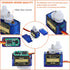 Beffkkip 5Pcs SG90 9g RC Servo Micro Servos for RC Robot Helicopter Airplane Controls Car Boat Mini Servo