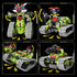 SlowlyTalk 5 1 8-16 in STEM Robot Building Kit, APP & Remote Control Interstellar Building Robot, DIY Robotics Building