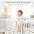 Sweet Jojo Designs Fitted Baby Crib Sheets (Woodland Animals) for Boys or Girls, Infant Nursery, Toddler Room