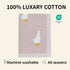 mimixiong Baby Blanket Knit Receiving Boys Girls Blanket Soft Cotton Neutral Blanke for Swaddle Crib Stroller with Cute