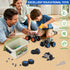 3 4 5 6 7 8 Take Apart Monster Truck Toys for Kids Year Old Boys, STEM Educational Building Toys with Electric Drill