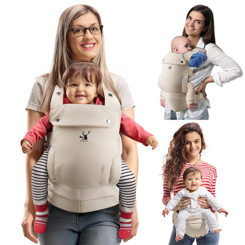 3 1 3-36 Baby Carriers, Baby Carrier with Hip Seat, in Baby Carrier Newborn to Toddler, Month Baby Sling, Adjustable