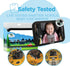 Leo and Ella Baby Car Mirror, Certified Crash Tested for Rear Facing Baby Car Seat, Shatterproof with Adjustable Mount