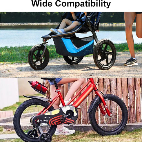 RUTU 12" x1.75/2.125 Inner Tube Replacement for BoB Gear Jogging Stroller, 2 Pack for Baby Jogger
