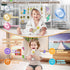 (3 50+ 1 Baby TV Remote Toy with Lights & Sounds - Interactive Learning Toy Languages: English/Spanish/French), Musical