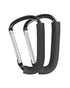 2 Pack Stroller Hooks, 6.3" Large Clip for Hanging Bags and Shopping, Stroller Accessories for Mommy