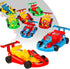 PROLOSO Pull Back Go Kart Racing Cars - Friction Powered Kids Birthday Party Favors, Goodie Bag Fillers, Class Prizes -