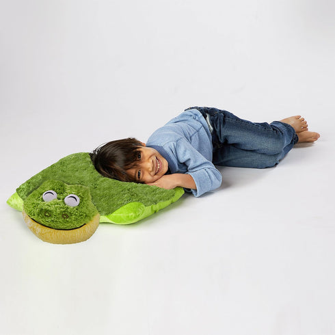 Pillow Pets Friendly Frog 18" Plush Toy, Green Stuffed Animal