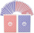 GUTSHOT Playing Cards - Waterproof Deck with Spill-Proof Design, Pack of 2 (Blue & Red)