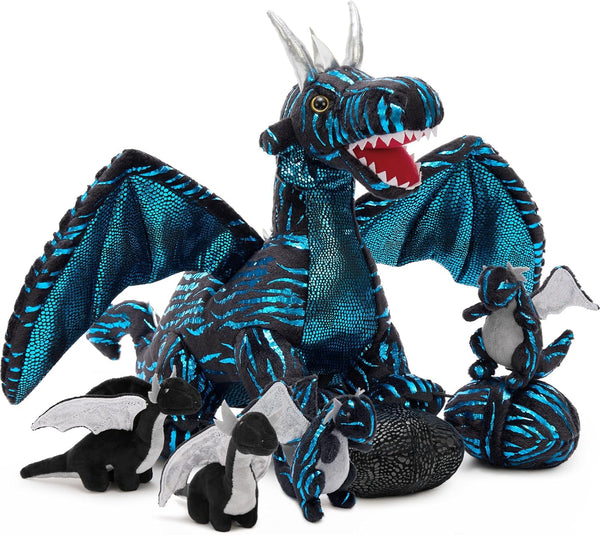 MaoGoLan Giant 7 Pcs Dragon Stuffed Animals - 22" Dragon Plush Toy