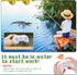 1:18 Swimming 6+ GearRoot Remote Control Crocodile Boat Toy Scale High Simulation RC Crocodile for Pool Bathroom Great