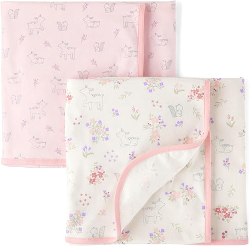 The Children's Place Unisex-Baby and Newborn Swaddle Blankets
