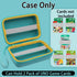 Aenllosi Storage Card Case for UNO Card Game, Hard Case Capacity Max for 300 Cards (Light Green)