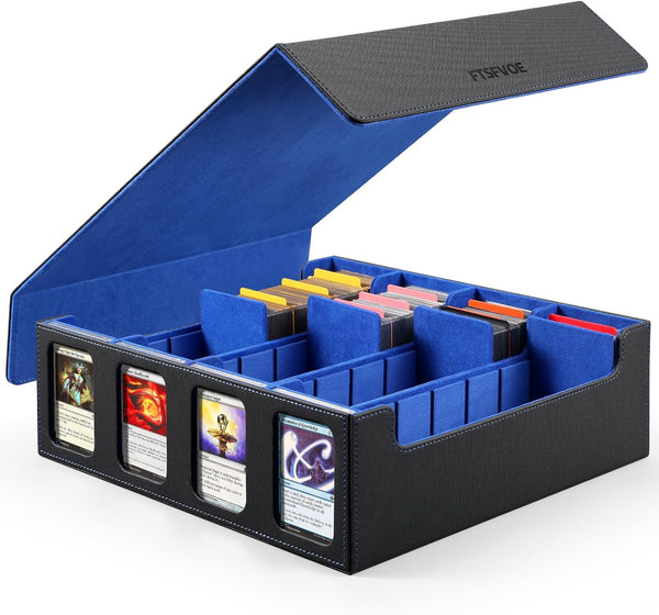 FTSFVOE Trading Card Storage Box for Commander - 3000+ Card Deck Box with