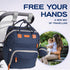 Backpack, Backpack, JOYCE Baby Diaper Bag with Diaper Changing Station, Multi-functional Travel Waterproof for Baby