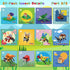 24 Pack Sets, Party Favors for Kids Insect Building Bulk Educational Bug Blocks Toy for Valentines Day Classroom