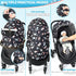 Orzbow Universal Sun Shade for Stroller, Detachable UPF 50+ Cover with See Through Mesh Window, Cute Cat Sun Protection
