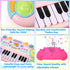 24 1-4 Toddler Piano Toy Keyboard, Keys Toy Piano for Baby, Multifunctional Baby Pianos Girl Toys Kids Keyboard