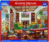 White Mountain 1000 Piece Jigsaw Puzzle - Seaside Dreams Beach House Theme