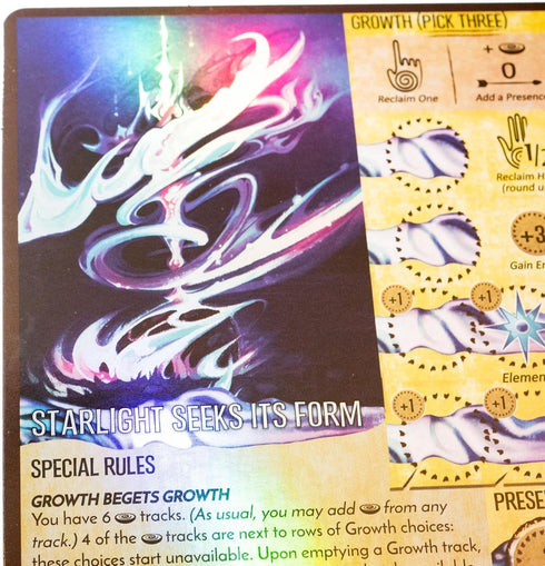 Greater Than Games | Spirit Island: Jagged Earth - Foil Panels | Cooperative Strategy Board Game Accessory, Premium