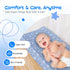 100% (Pack 2) Muslin Changing Pad Cover Ultra Soft, Breathable, Secure Fit, Fade-Resistant Prints for Boys and Girls