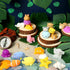 50pcs Sea & Safari Squishy Toys Collectible Mochi Fidget Toys in Blind Bags | Sea & Land Animal Shapes | Storage Tote