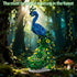 USVillGO Set, Teen(807PCS) Flowers Peacock Building Block Fly Animal Art Bird Peacock on Botanicals Green Vivid Feather